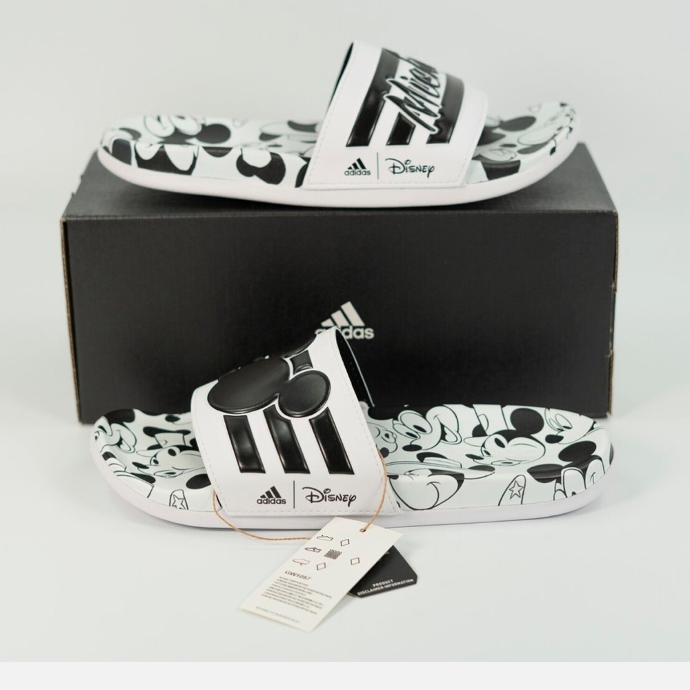 NWT- Adidas x Disney Adilette Comfort Comfort Slide GW1057 - Picture 8 of 12